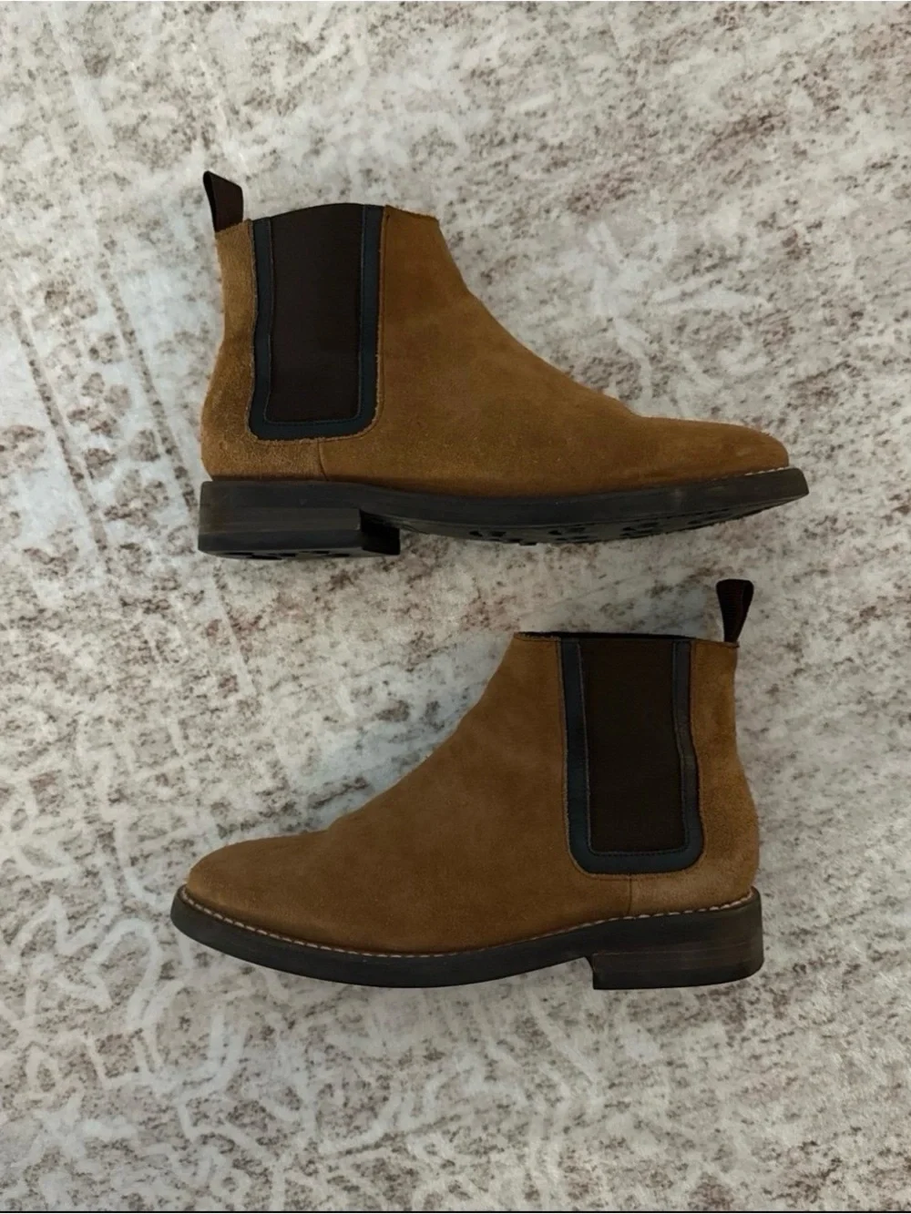 Men's Brown Suede Chelsea Boots